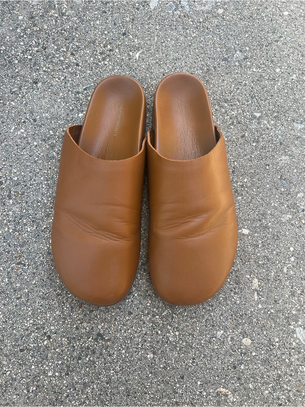 INTENTIONALLY BLANK Agatha Leather Slip-On Mules